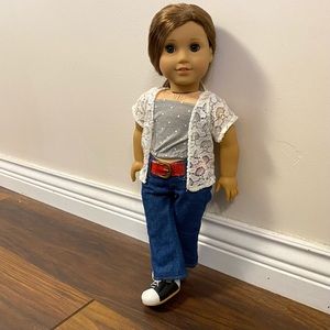 American Girl 4 pc Mix and Match Casual Set, Fits Maplelea and other 18” Dolls